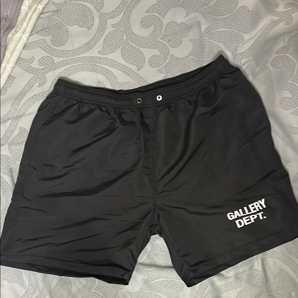 Both for $50! Gallery Dept Black and Gray Athletic Shorts